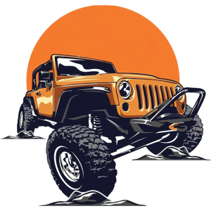 Jeep UV DTF Sticker – UVDTF 1362
