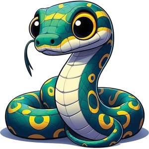 Snake UV DTF Sticker – UVDTF 1386