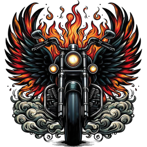 Bike UV DTF Sticker – UVDTF 1414