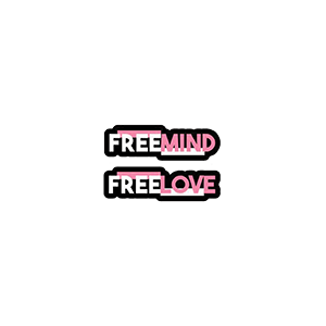Freemind Freelove UV DTF Sticker – UVDTF617