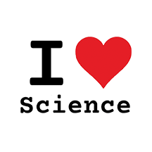 I Love Science UV DTF Sticker - UVDTF623