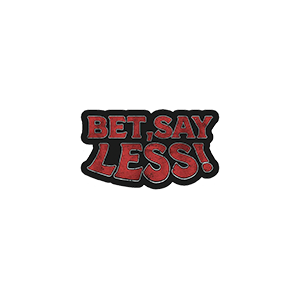 Bet say lessi UV DTF Sticker – UVDTF637