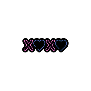Xoxo UV DTF Sticker – UVDTF642