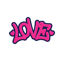 LOVE UV DTF Sticker - UVDTF643