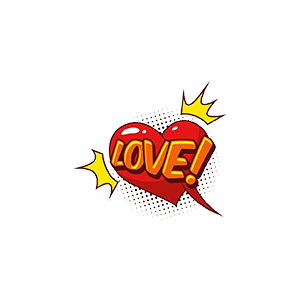 Love! UV DTF Sticker – UVDTF703