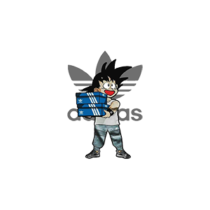 Adidas Sun Goku UV DTF Sticker – UVDTF705