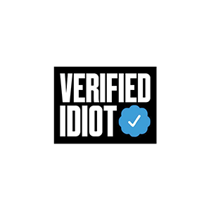 Verified Idiot. UV DTF Sticker – UVDTF711
