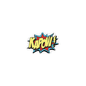 Kapow! UV DTF Sticker – UVDTF714