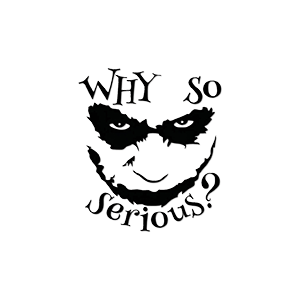 Joker UV DTF Sticker – UVDTF723