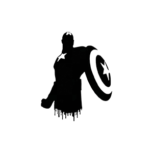 Captain America’s  UV DTF Sticker – UVDTF728