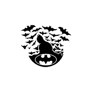 Batman UV DTF Sticker – UVDTF733