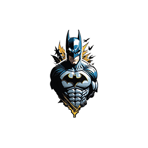 Batman UV DTF Sticker – UVDTF738