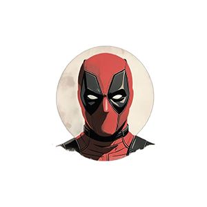 Deadpool UV DTF Sticker – UVDTF783