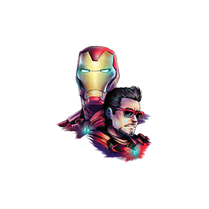 Iron Man UV DTF Sticker – UVDTF791
