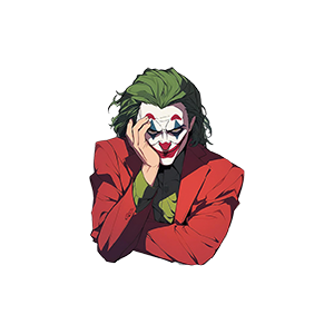 Joker UV DTF Sticker – UVDTF797