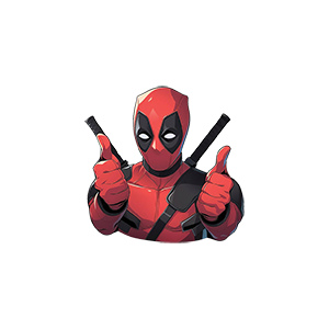 Deadpool UV DTF Sticker – UVDTF801