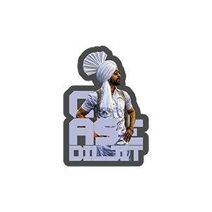 Diljit Dosanjh UV DTF Sticker – UVDTF835