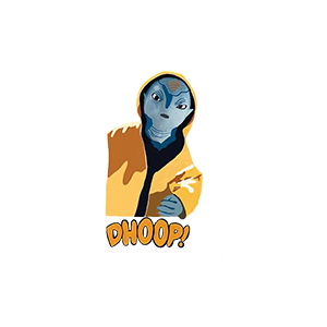 Dhoop! UV DTF Sticker – UVDTF844
