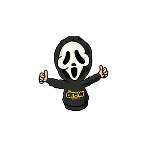 Ghostface UV DTF Sticker – UVDTF873