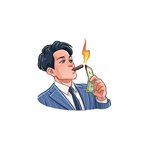 Smoking Boy UV DTF Sticker – UVDTF876