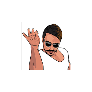 Salt Bae UV DTF Sticker – UVDTF888