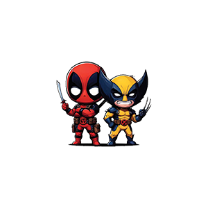 Deadpool UV DTF Sticker – UVDTF916