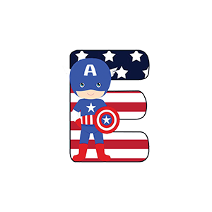 Captain America Iron UV DTF Sticker – UVDTF917