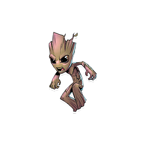 Groot minimal UV DTF Sticker – UVDTF919