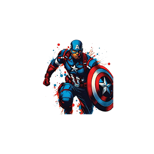 Captain America UV DTF Sticker – UVDTF922