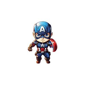 Captain America UV DTF Sticker – UVDTF927