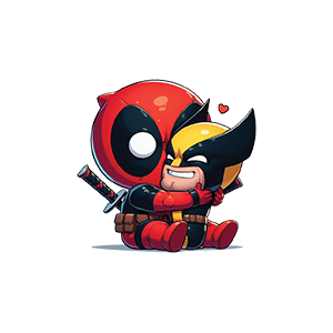 Deadpool UV DTF Sticker – UVDTF940