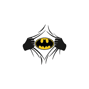 Batman UV DTF Sticker – UVDTF945