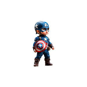 Captain America UV DTF Sticker – UVDTF950