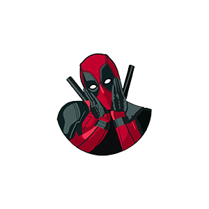 Deadpool UV DTF Sticker – UVDTF952