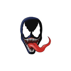 Venom UV DTF Sticker – UVDTF957