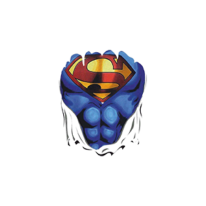 Superman UV DTF Sticker – UVDTF959