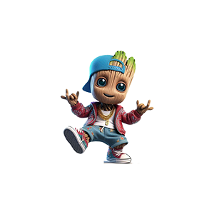 I Am Groot UV DTF Sticker – UVDTF961