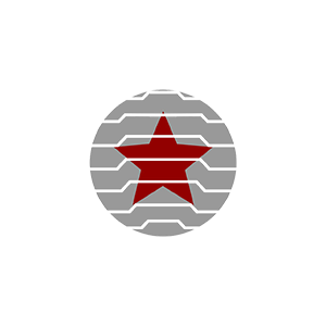 Red Star UV DTF Sticker – UVDTF977