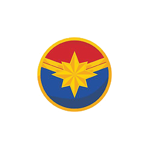 Captain Marvel UV DTF Sticker – UVDTF984